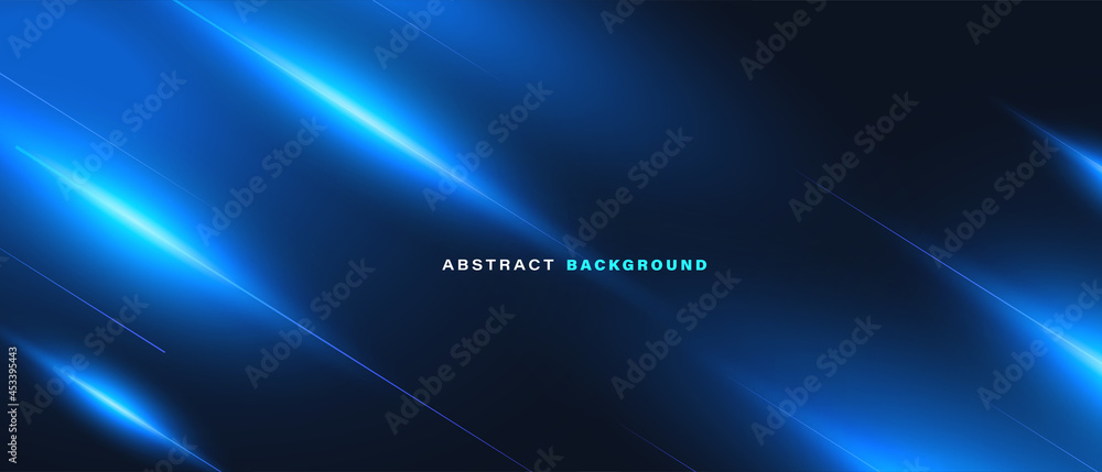 Wall mural shiny light abstract background with diagonal lines