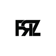 Obraz premium frz initial letter monogram logo design