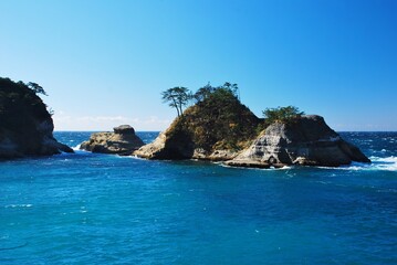 Fototapeta premium 伊豆の景勝地 堂ヶ島