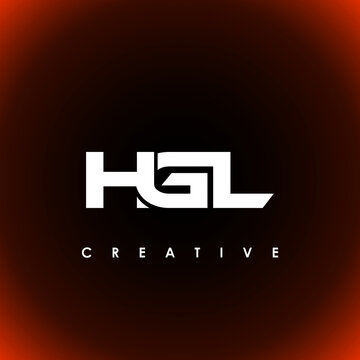 HGL Letter Initial Logo Design Template Vector Illustration