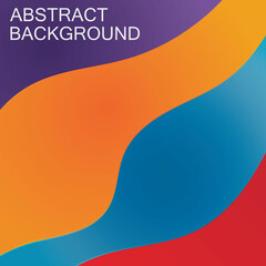 Colorful Wave Abstract Background