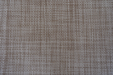 Fototapeta na wymiar closeup beige and white color weaving texture of food sheet, abstract background 