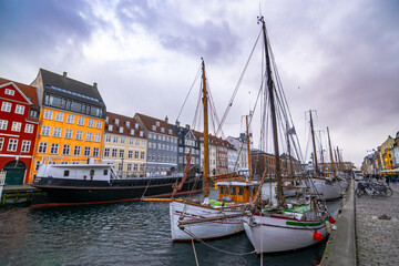 Fototapeta na wymiar Copenhagen, Denmark - February 2020