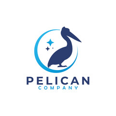 pelican logo icon animals bird