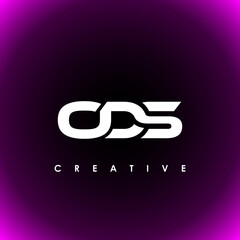 ODS Letter Initial Logo Design Template Vector Illustration