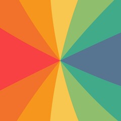 Colorful Art Shapes gradient shape pattern, Rainbow palette