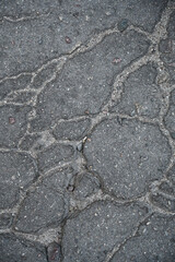 Obraz premium cracked asphalt texture
