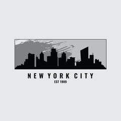 Fototapeta premium New york vector illustration and typography, perfect for t-shirts, hoodies, prints etc