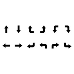 Arrows icon set