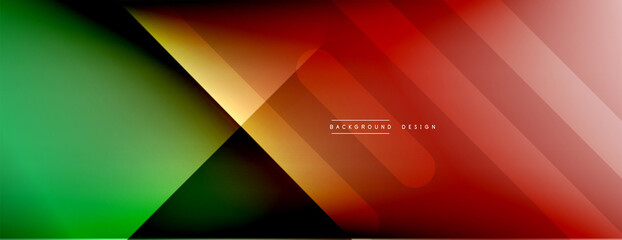 Dynamic lines abstract background. 3D shadow effects and fluid gradients. Modern overlapping forms