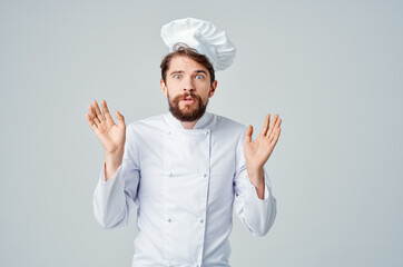 Chef Cooking culinary industry isolated background