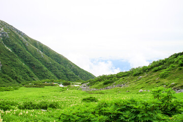 Naklejka premium 木曽駒ヶ岳