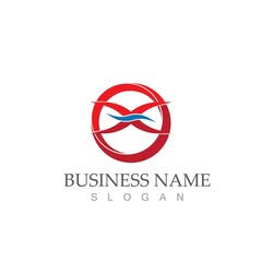X Letter Logo Template vector icon