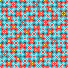 Seamless Geometric Pastel Pattern Abstract

