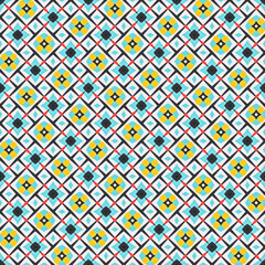 Seamless Geometric Pastel Pattern Abstract
