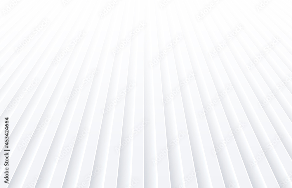 Aufkleber 3D white background for business presentation. Abstract dyamic lines pattern. Minimalist empty striped blank BG. Halftone monochrome cover with modern digital minimal color illustration
