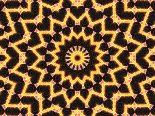 Ilustration photography of abstract art, wallpaper, design, and background. Perfect for batik pattern, bohemian, wall art, mirror frame, luxury background, carpet design, tapestry pattern, mat.