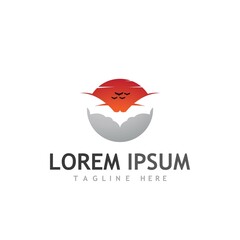 Fototapeta premium bat vector icon logo template