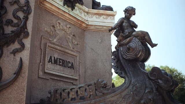 Monument at Manaus Amazon &ldquo;ABERTURA DOS PORTOS AS NACOES AMIGAS&rdquo; America, Europa, Asia