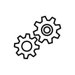 Configuration icon vector graphic