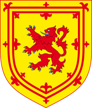 the former official royal coat of arms of Scotland