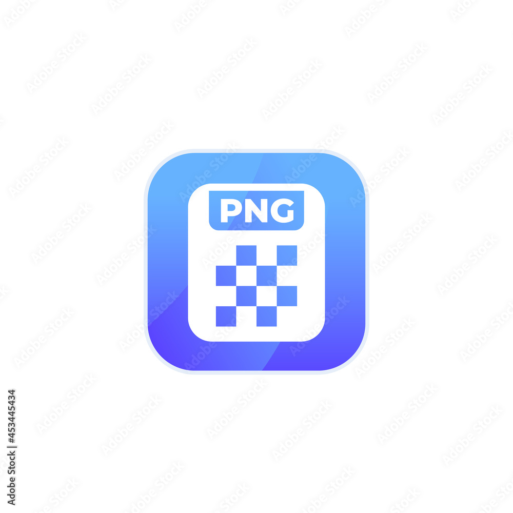 Poster png file icon for web and apps
