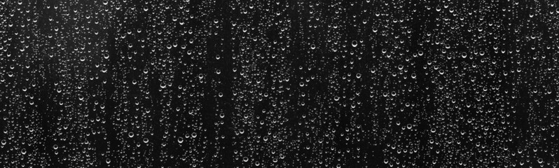 Rain drop background texture over glass surface