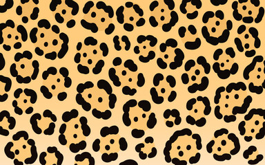 Jaguar print texture background. Vector illustration
