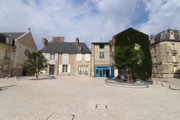 La place de la liberté, ville de Poitiers, departement de la Vienne, France