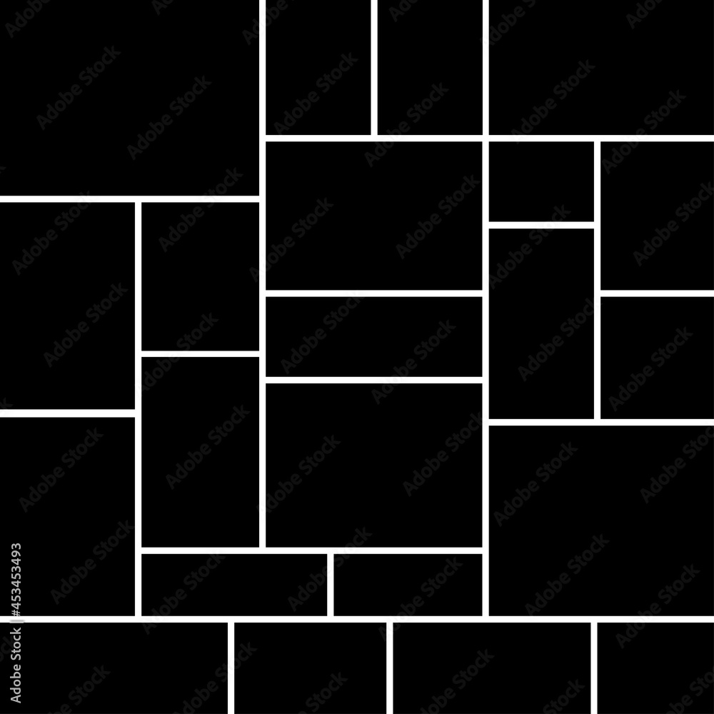 Poster vector empty photo frame. collage template. frames for memory.
