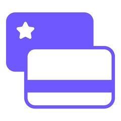 credit cards line icon, vector design usa independence day icon.