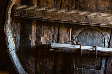 ギリシャ　メテオラの大メテオロン修道院の博物館の展示物