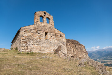 Fototapeta na wymiar Bell lloch chapel in the pyrenees