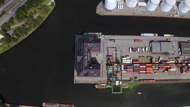 Westhafen port BEHALA, one of Germany&rsquo;s largest inland ports located right in the heart of Berlin