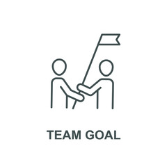 Team work partner, Friendship colleagues, friend supporting. business community. work together. project collaboration. partnership. Team goal icon.Vector illustration.Design on white background.EPS10