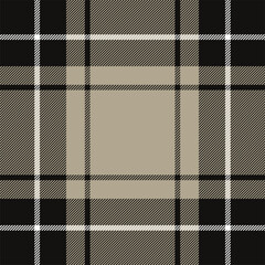Plaid pattern seamless. Check fabric texture. Stripe square background. Vector textile design.
