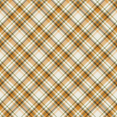 Plaid seamless pattern. Vector background of textile ornament. F