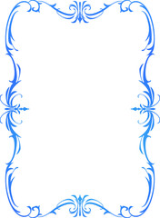 フレーム　レトロでファンタジックな飾り枠