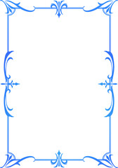 フレーム　レトロでファンタジックな飾り枠