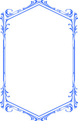 フレーム　レトロでファンタジックな飾り枠