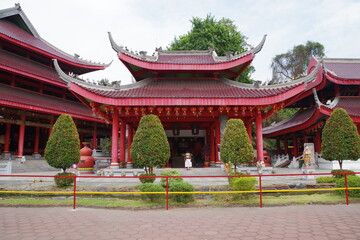 Fototapeta premium インドネシア スマランのサンポーコン寺院