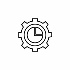 Data Management icon in vector. Logotype