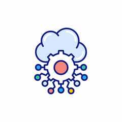 PAAS icon in vector. Logotype