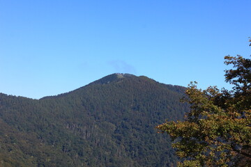 奥多摩、鷹ノ巣山からの眺め。