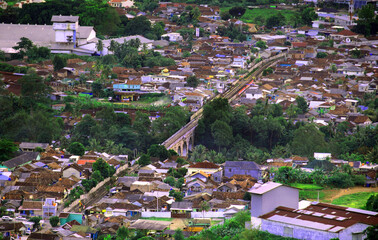 Obraz premium view of the city