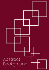 Fototapeta premium abstract geometric background vector design template 