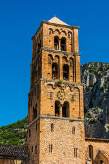 Fototapeta na wymiar Moustiers Sainte Marie, Provence, Provence Alpes Côte d'Azur, France
