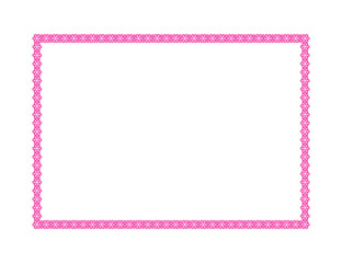 abstract artistic creative floral red border