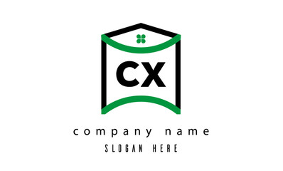 CX creative real estate latter logo