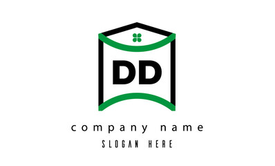 DD creative real estate latter logo